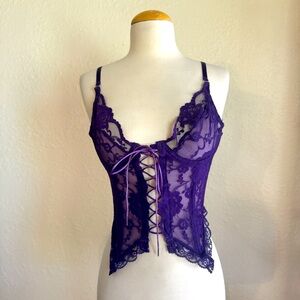 Shirley of Hollywood VTG Lace Corset